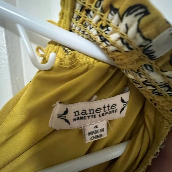 Floral Yellow Dress - Picture 6 of 6